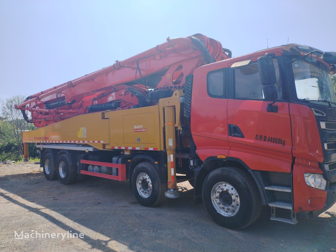 автобетононасос Sany 56 meters concrete pump truck come to book quickly