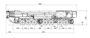 автокран GROVE GMK 7450