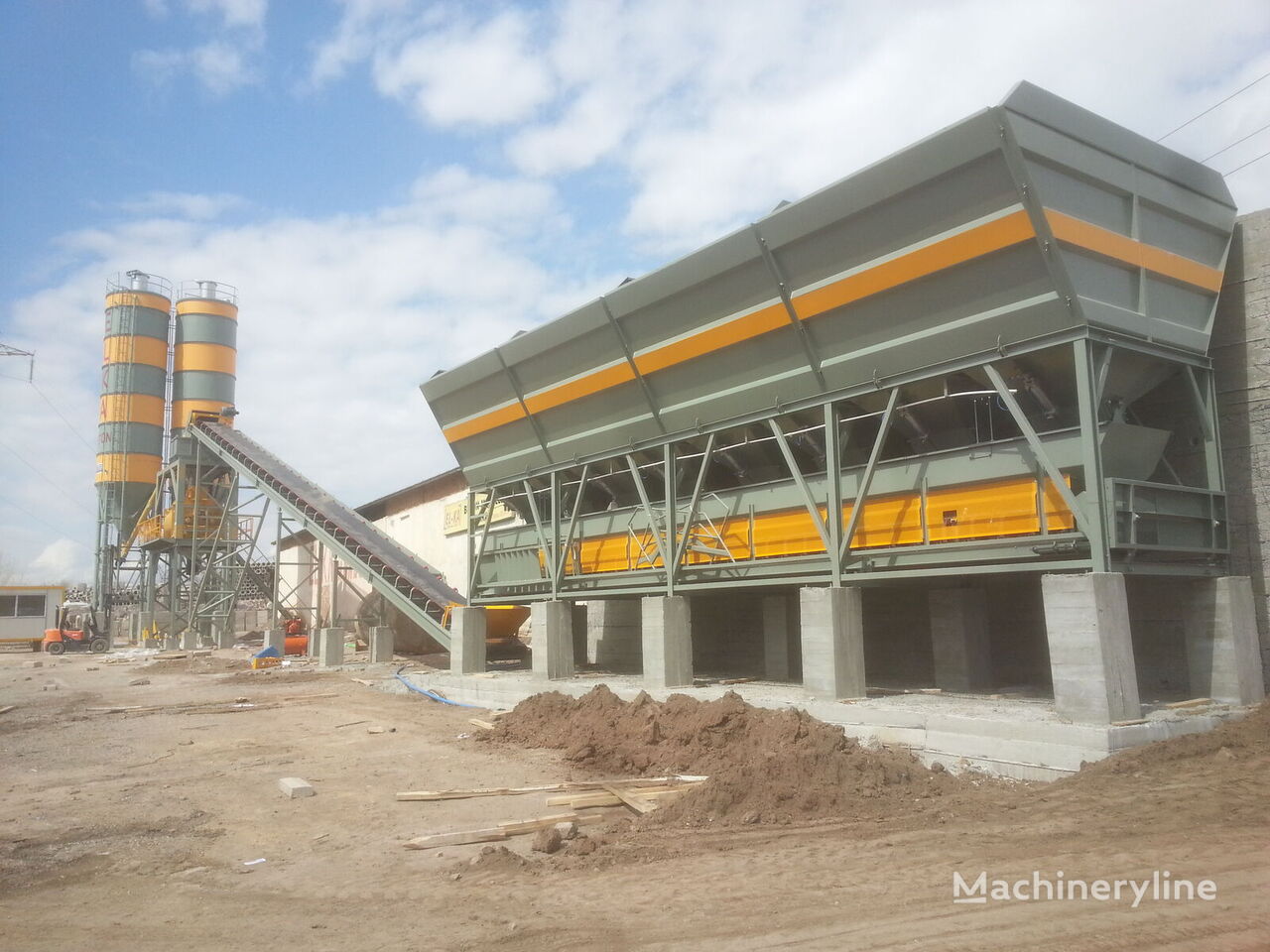 новый бетонный завод Asur Makina STN 100 SNG