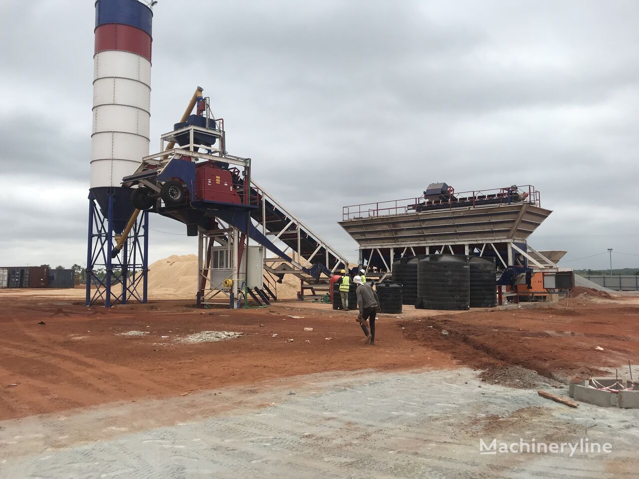 новый бетонный завод Conmach MobKing-100 Mobile Concrete Batching Plant - 100 m3/h