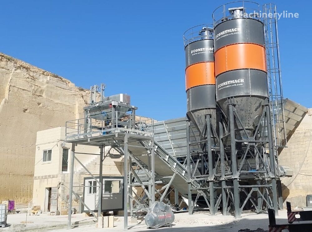 новый бетонный завод Constmach Drymix 100 Full Automatic Stationary & Dry Type Concrete Plant