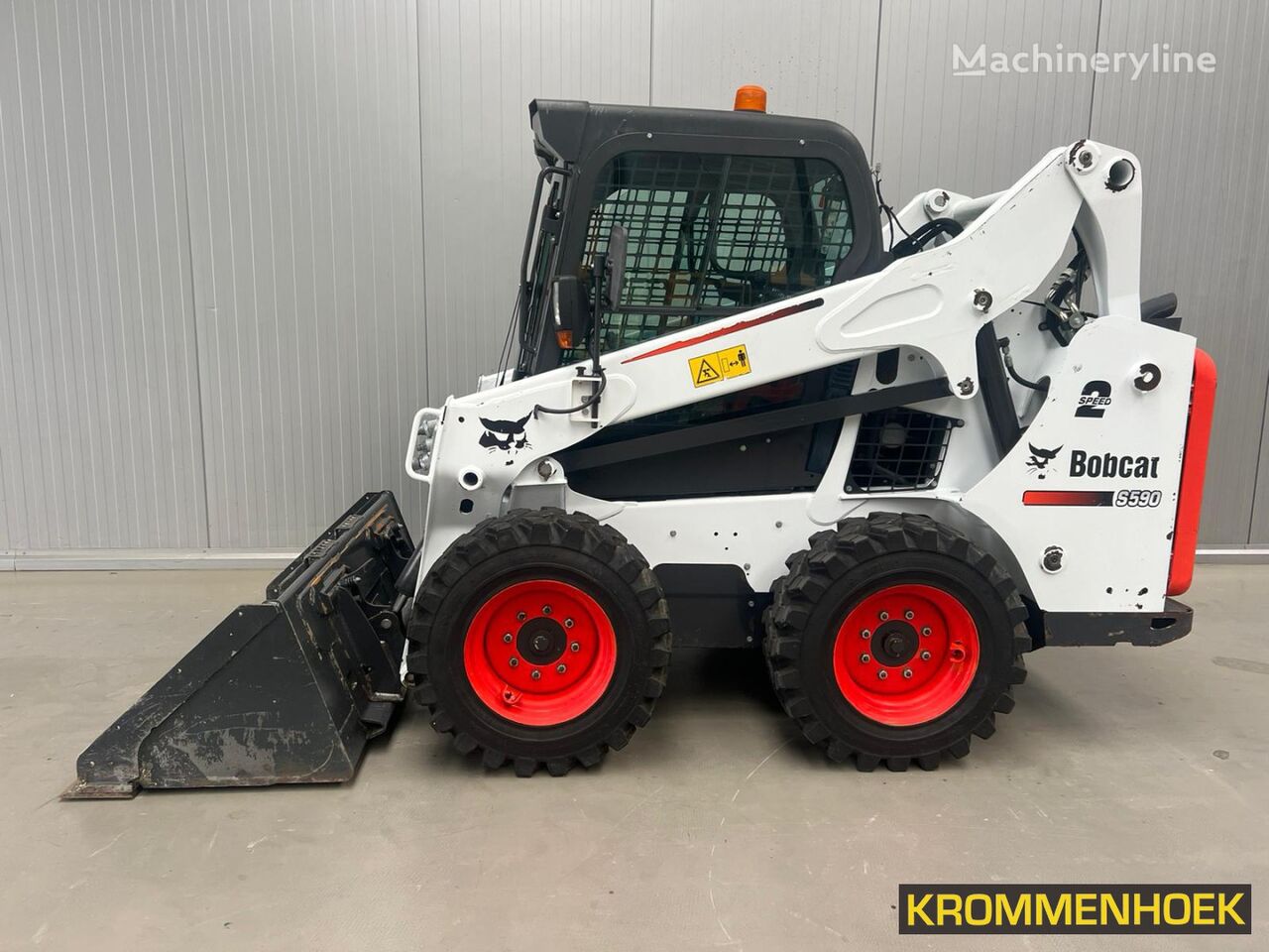 Купить мини-погрузчик Bobcat S 590 High Flow Нидерланды Apeldoorn, WD36631