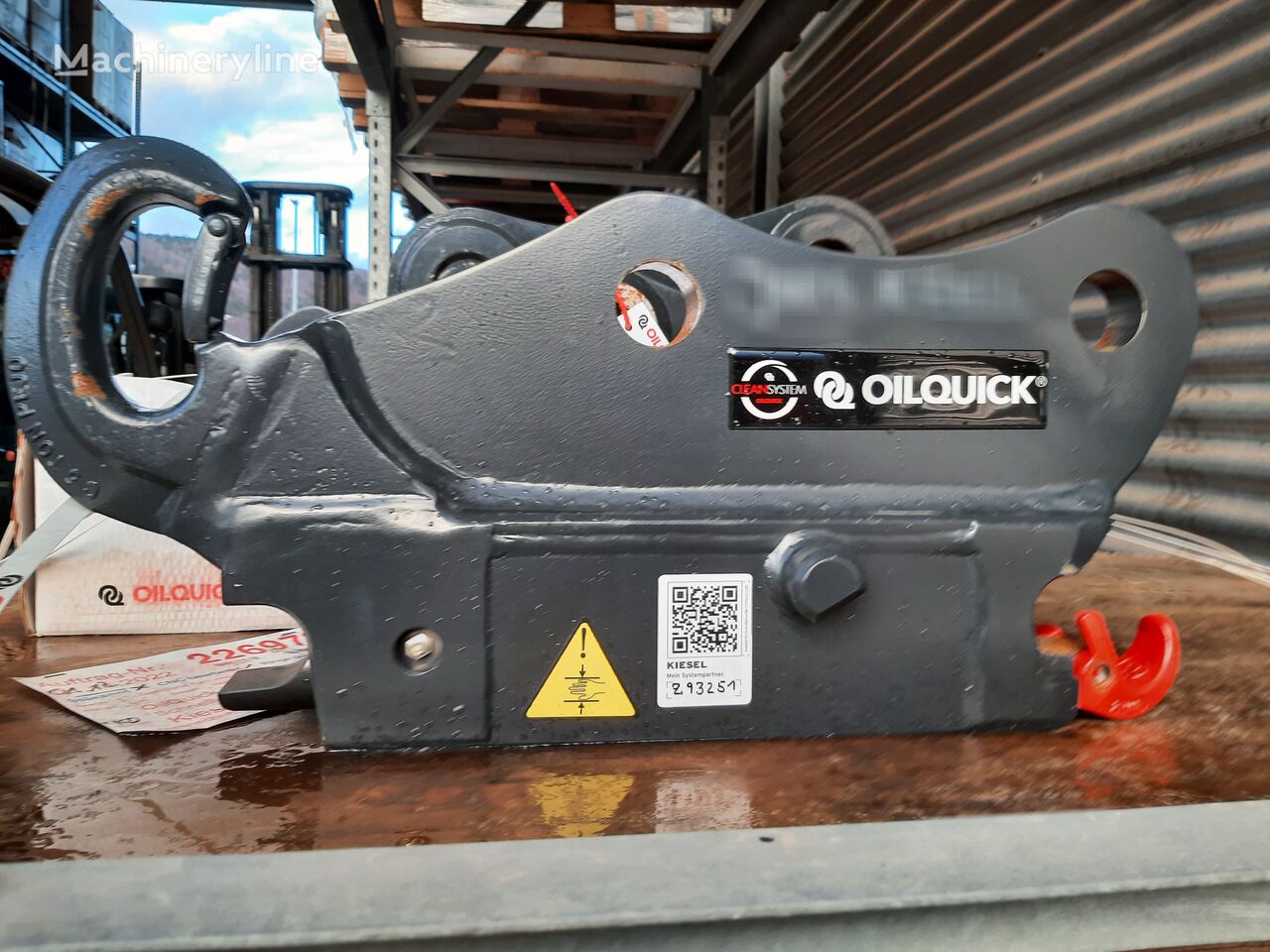 сцепное устройство для навесного оборудования OilQuick Vollhydr для экскаватора